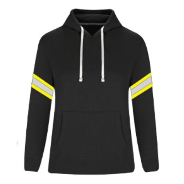 SHARPE - Safety Pullover Hoodie with Reflective Striping Woman's Thumbnail